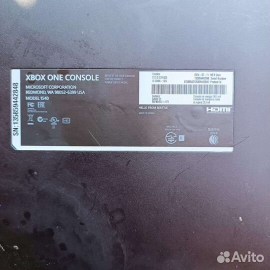 Игровая приставка xbox one с играми
