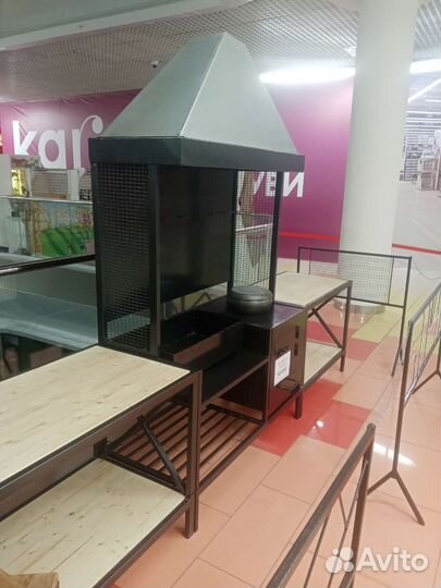 Мангал, зона барбекю