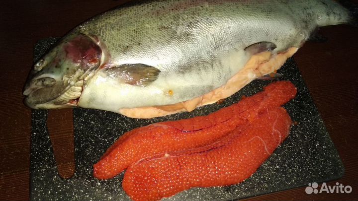 Форель с икрой охлаждённая