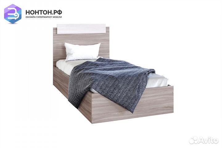Кровать Эко ясень шимо