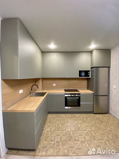 Прямая кухня на заказ под ключ в Челябинске