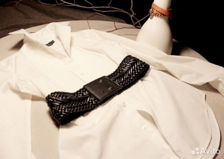 MAX Mara/Ремень (S) /плетеный/черный/женский