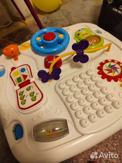 Развивающий стол двусторонний музыкальный