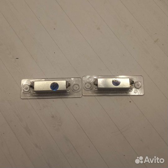 LED подсветка гос номера VW Skoda