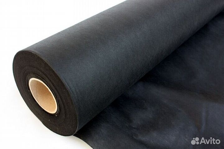 Укрывной материал спанбонд черный