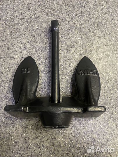 Якорь Хола 6,8кг чугун пвх