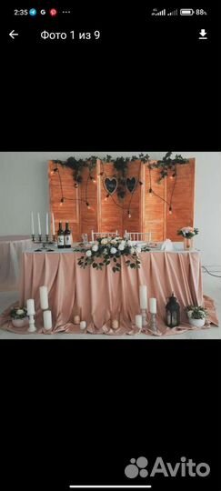 Аренда декора