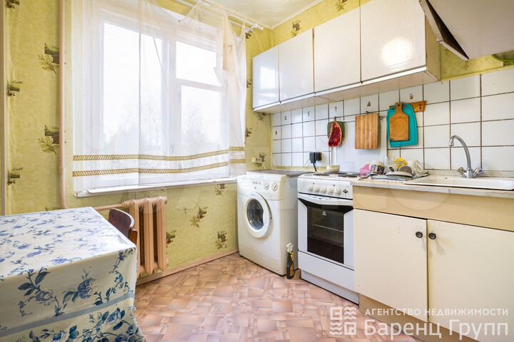 4-к. квартира, 60 м², 3/5 эт.