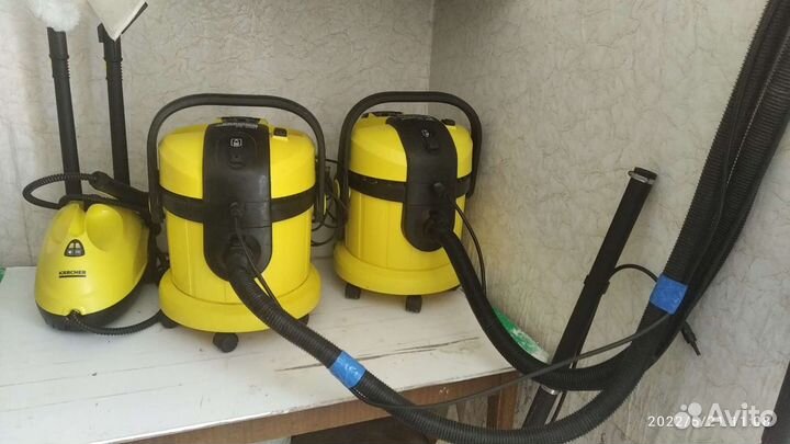 Аренда прокат моющего пылесоса Керхер