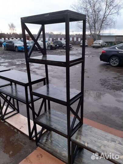 Стеллаж в стиле лофт