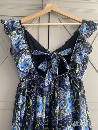 Сарафан warehouse шелк и хлопок