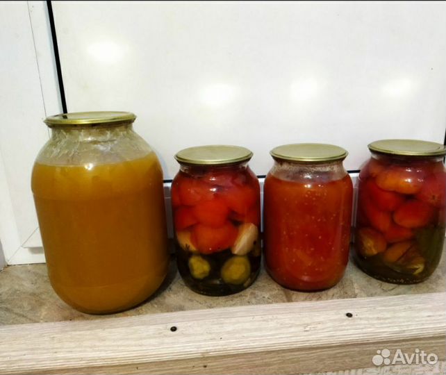 Огурцы яблоки бочковые