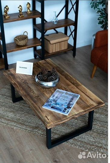 Столик в стиле лофт