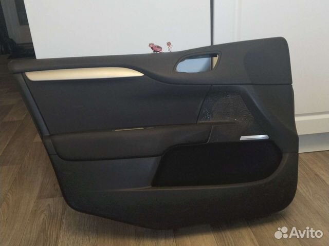 Обшивка двери передней левой Citroen C4 B7