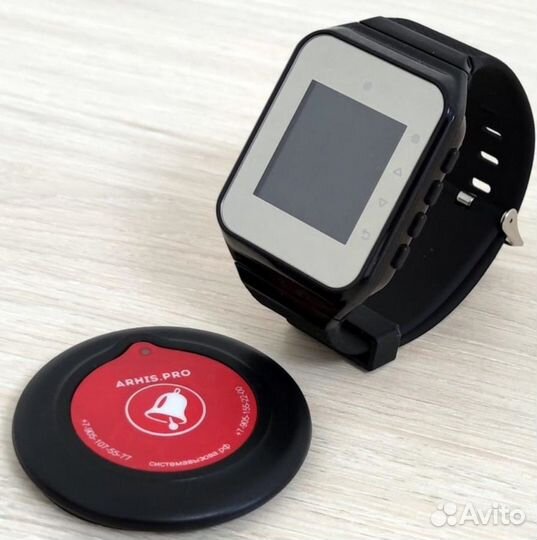 Кнопка вызова официанта-кальянщика, персонала