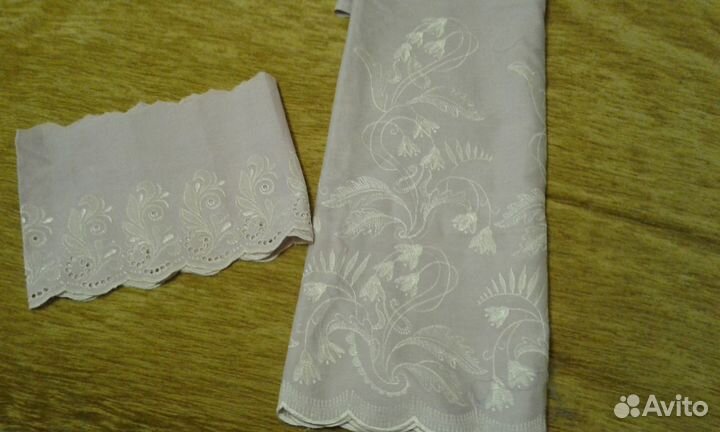 Ткань шитье хлопок