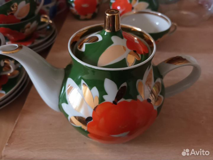 Чайный сервиз времен СССР