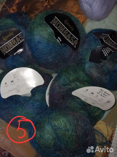 Пряжа из личных запасов