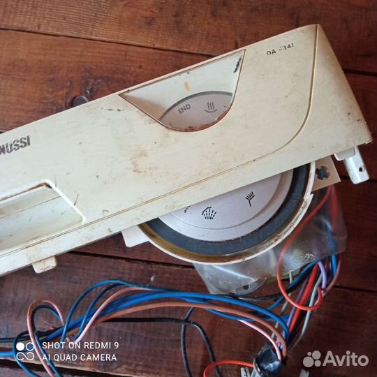 Занусси DA 4341, панель управления