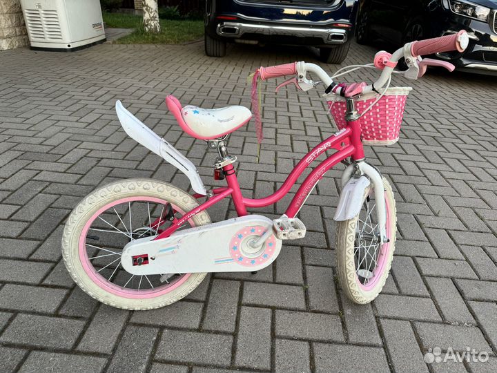 Детский велосипед steel royal baby stargirl 16