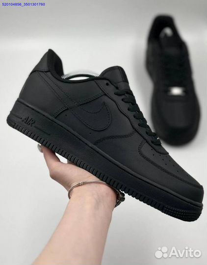 Кроссовки Nike Air Force 1 Low Black (Арт.70009)