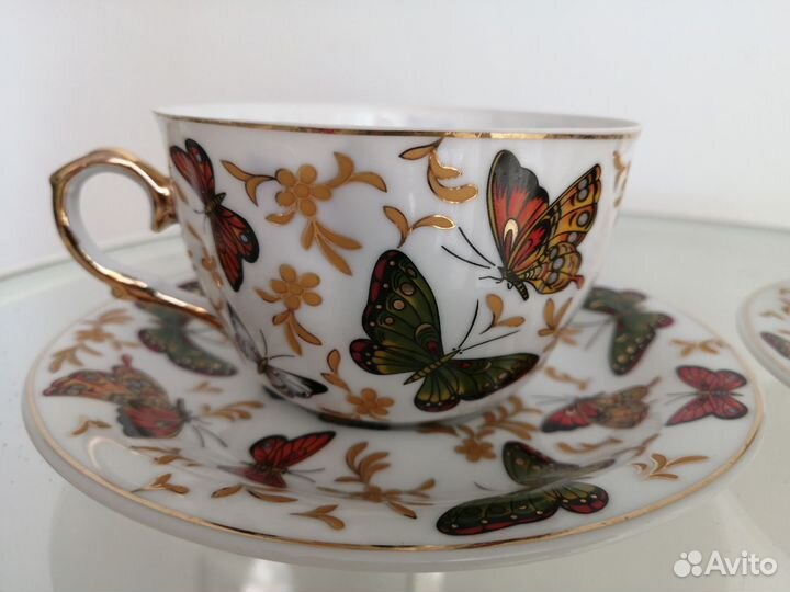 Чашка с блюдцем