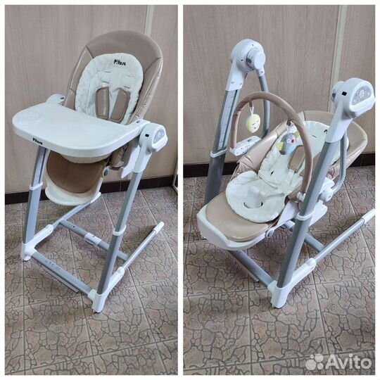 Электрокачели /стульчик для кормления