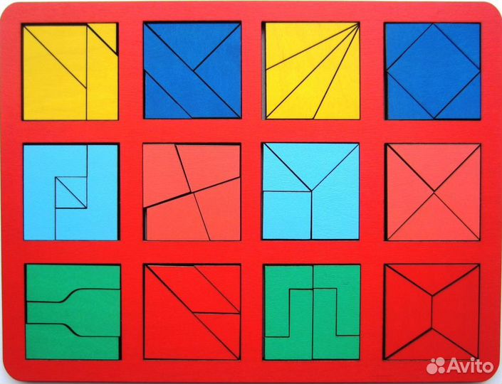 Методика Б. П. Никитин квадраты, дроби