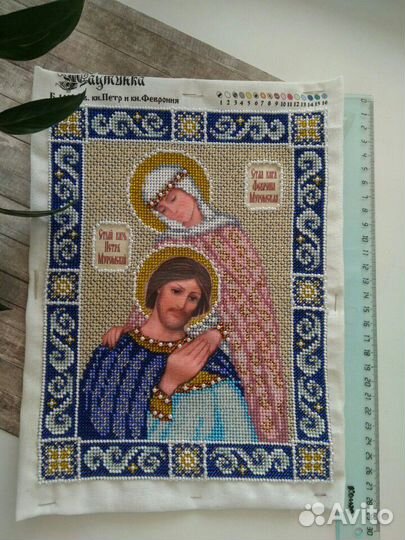 Икона Св.кн.Петр и кн.Феврония