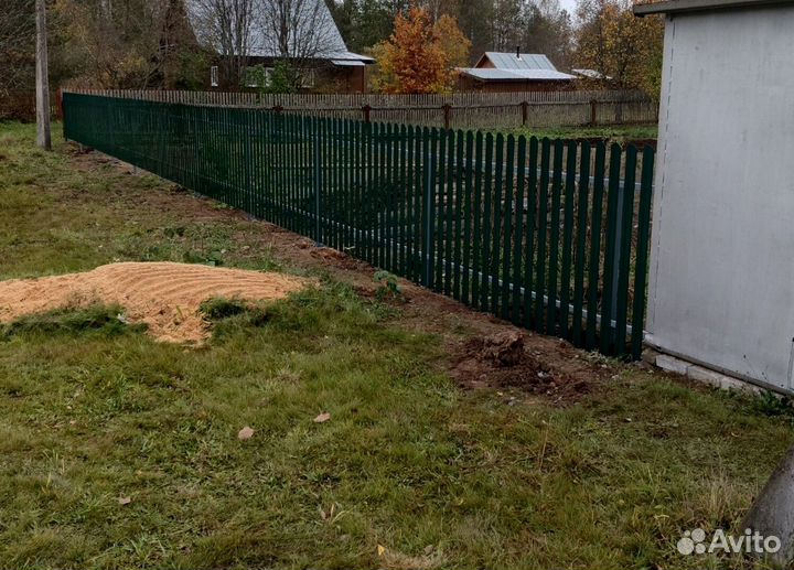 Забор под ключ-бесплатный замер