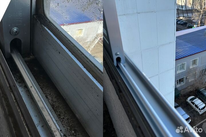 Мытье окон балконов клининг