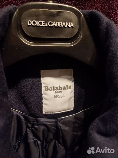 Пальто утепленное на девочку 140