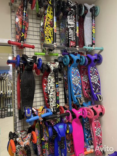 Трехколесные самокаты