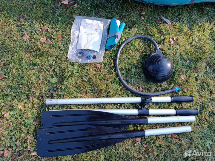 Пвх Лодка Уфимка-21 с веслами