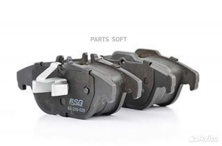 BSG auto parts BSG60200029 тормозные колодки - зад