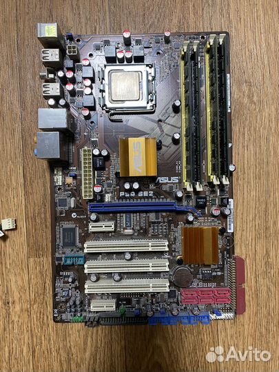 Комплект intel Xeon E5335/4Gb/asus P5Q