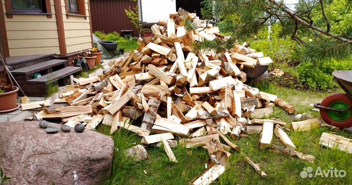 Дрова Березовые в наличии в Выборге