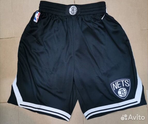 Шорты спортивные NBA Brooklyn Nets новые.Синий