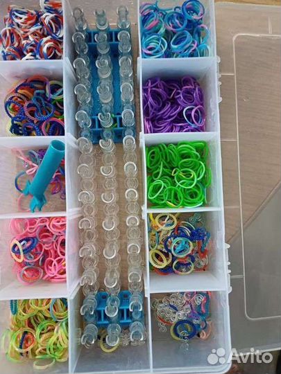 Набор резинок для плетения браслетов