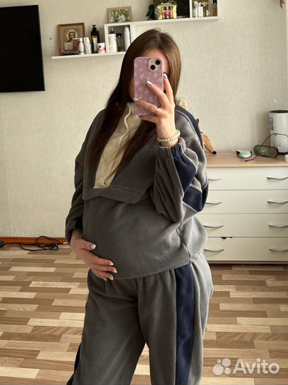 Флисовый костюм женский 42