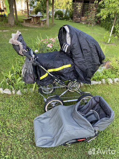 Коляска emmaljunga 2 в 1 duo combi