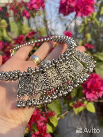 Ожерелье—чокер, Бохо стиль