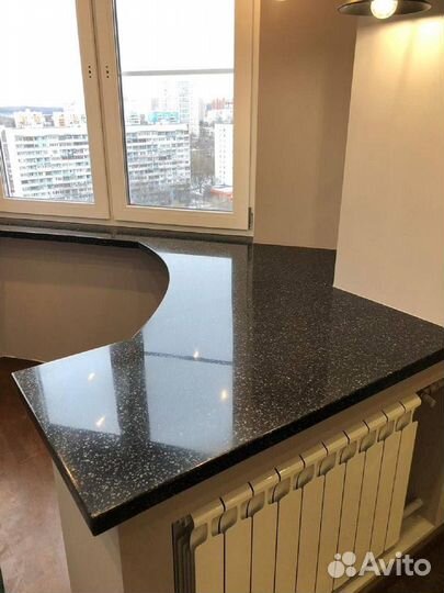 Подоконник из искусственного камня