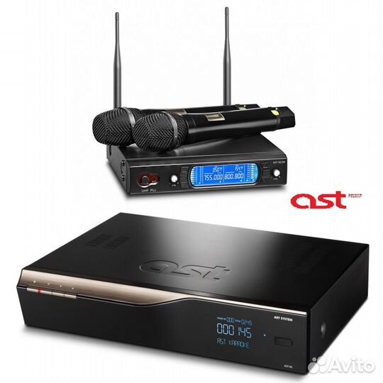 Караоке приставка AST-50 + AST 922M вокальный микр