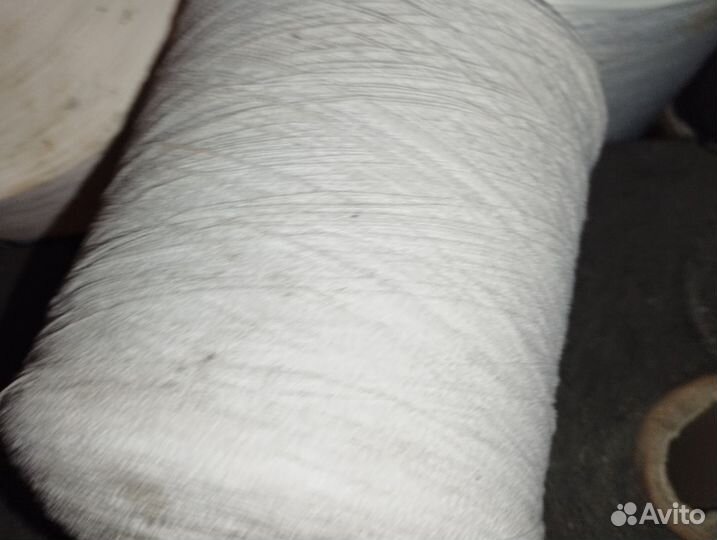Пряжа нитки для вязания перчаток, полиэфир, хлопок