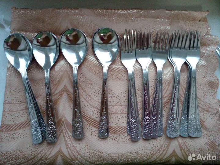 Набор столовых приборов СССР новый