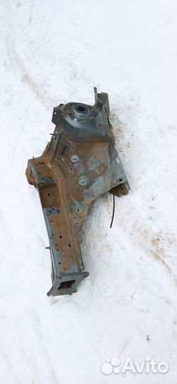 Левый лонжерон Шкода Октавия А7