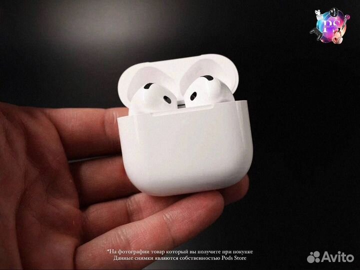 Откройте звук с AirPods 4