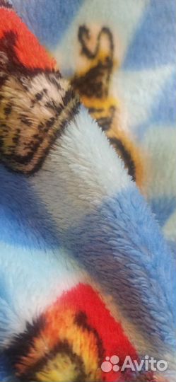 Детский плед+подушка Тачки