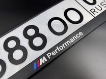Номерные рамки (2шт) BMW M Performance